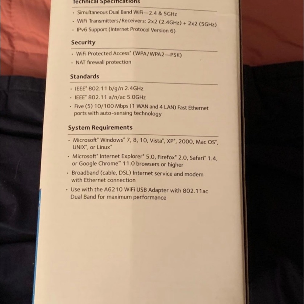 Netgear AC1000 Dual Band WiFi Router - Picture 5 of 5